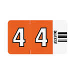 Ziffernsignale 4 100ST oranSelbstklebend auf...