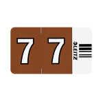 Ziffernsignale 100ST braunSelbstklebend auf...