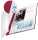LEITZ Buchbindemappe impressBind A 4 3 5 mm bordeaux Soft (80739828