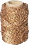 Dekoschnur metallic 20 m Ø 15 mm 100 % Nylon...
