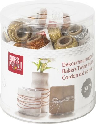 KNORR PRANDELL 216266199 Display Deko-Schnur metallic 14 x 15 cm