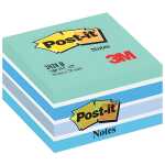 Post-it Haftnotiz-Würfel - 76 x 76 mm, pastellblau