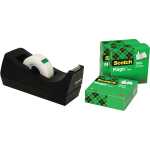 Scotch Tischabroller - inkl. 3 Rollen Magic™ Tape 810, schwarz