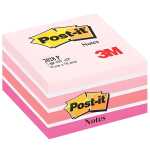 Post-it Haftnotiz-Würfel - 76 x 76 mm, pastellpink