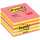 Post-it Haftnotiz-Würfel - 76 x 76 mm, neonpink