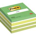 Post-it Haftnotiz-Würfel - 76 x 76 mm, pastellgrün