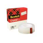 Scotch Klebeband Crystal Clear 600, Zellulose Acetat, 33...