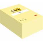 Post-it Haftnotizen - 102 x 152 mm, gelb, 100 Blatt