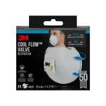 3M Feinstaubmaske Komfort - Pack mit 3 Stück