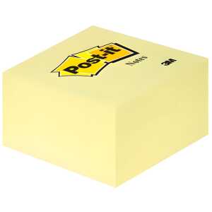 Post-it Haftnotiz-Würfel - 76 x 76 mm, gelb