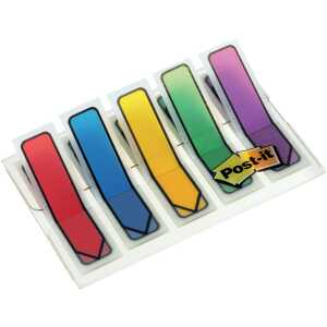 Post-it Index Pfeile - 11,9 x 43,2 mm, sortiert, 5x 20 Pfeile im Etui