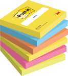 Post-it Haftnotizen Active Collection - 76 x 76 mm, 6x 100 Blatt