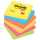 Post-it Haftnotizen Active Collection - 76 x 76 mm, 6x 100 Blatt