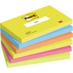 Post-it Haftnotizen Active Collection - 76 x 127 mm, 6x 100 Blatt