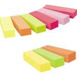 Post-it Page Marker Neon Promotionset 6+3 15x50mm sort 9x 100 Streifen