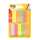 Post-it Page Marker Neon Promotionset 6+3 15x50mm sort 9x 100 Streifen