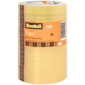 Klebefilm 15mmx66m transparent SCOTCH 5081566 10RL
