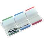 Post-it Index 25,4 x 38 mm, sortiert Etui à 3x 22 Streifen 51141315522