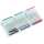 Post-it Index 25,4 x 38 mm, sortiert Etui à 3x 22 Streifen 51141315522