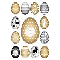 HERMA DECOR HAPPY EASTER - GOLDEIER