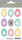 Herma Sticker DECOR Ostern Happy Easter Eierset bunt 3 Bl