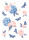 Herma Sticker DECOR Blumen Rosentraum 3 Bl