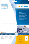 Namensetiketten 88,9 x 33,8 mm Acetatseide weiss 20 Bl...