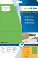 Herma Etiketten ablösbar 105 x 37 mm grün 20 Bl 320 Etik. LaserInkCopy