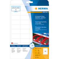 Herma Etiketten ablösbar 48,3 x 25,4 mm Folie weiss wetterfest 20 Bl 880 Etik. LaserCopy