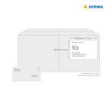 HERMA Folienetikett SPECIAL 210 x 297 mm (B x H) weiß 20 Etik./Pack.