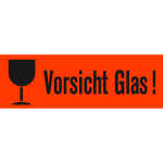 Herma Etiketten permanent 39 x 118 mm Vorsicht Glas 1000...