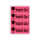 Herma Etiketten permanent 39 x 118 mm Vorsicht Glas 1000 Etik.