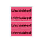 Versandzettel -Lieferschein einliegend- 39 x 118 mm,...