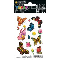 Herma CLASSIC TATTOO SCHMETTERLINGE COLOUR