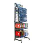 Herma Shopsystem Towerrückwand anthrazit