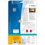 Herma Etiketten stark 99,1 x 93,1 mm Folie weiss 25 Bl 1500 Etik.