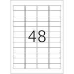 Herma Etiketten Outdoor stark 45,7 x 21,2 mm wei Folie 40 Bl 1920 Etik