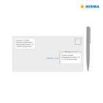 Herma Etiketten Outdoor stark 63,5 x 33,9 mm weis Folie 40 Bl 960 Etik