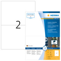 Herma Etiketten für Outdoor stark haftend 210 x 148...