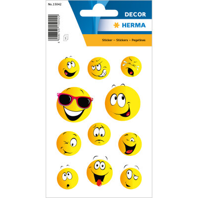 Herma DECOR Sticker HAPPY FACE