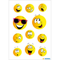 Herma Sticker DECOR Happy Face 3 Bl