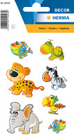 Herma Sticker DECOR Tiere Tierkinder 3 Bl