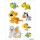 Herma Sticker DECOR Tiere Tierkinder 3 Bl