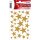 Herma MAGIC Sticker WEIHN. STERNE GOLD, GLITTERY