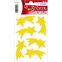 Herma Sticker MAGIC Weihnachten Weihnachtsstern gelb Filz 1 Bl