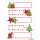 Herma Sticker DECOR Weihnachten Sterne & Tanne 2 Bl