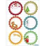 Herma Sticker DECOR Weihnachten Weihnachtsgrüsse 2 Bl