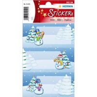 Herma DECOR Sticker WEIHN. GESCHENKEST. WINTERLANDSCH.