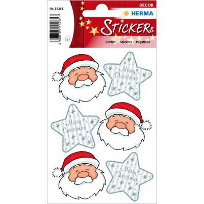 Herma Sticker DECOR Weihnachten Nikolausgruss 3 Bl