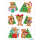 Herma Sticker DECOR Weihnachten Weihnachtsbären 3 Bl